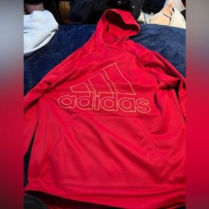 Red Adidas Hoodie